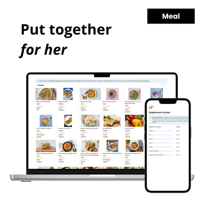 Digitale Zwangerschaps Meal Planner