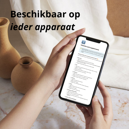 Digitale Zwangerschaps Meal Planner
