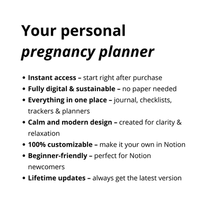 Digitale Zwangerschapsplanner