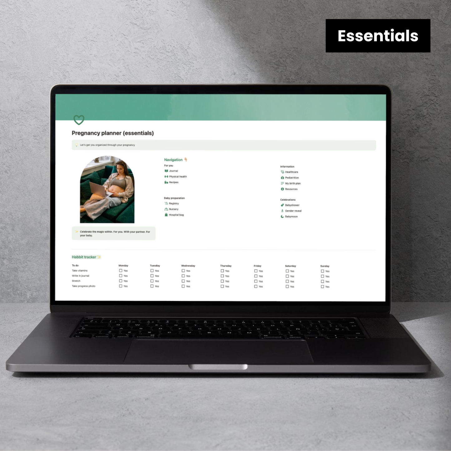 Digitale Zwangerschapsplanner