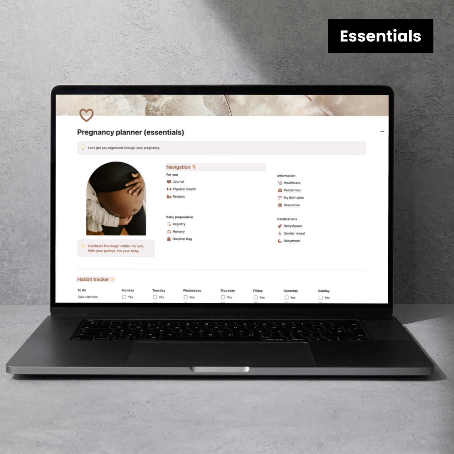 Digitale Zwangerschapsplanner