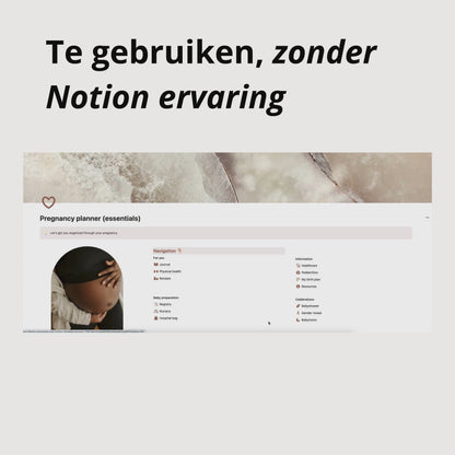 Digitale Zwangerschapsplanner